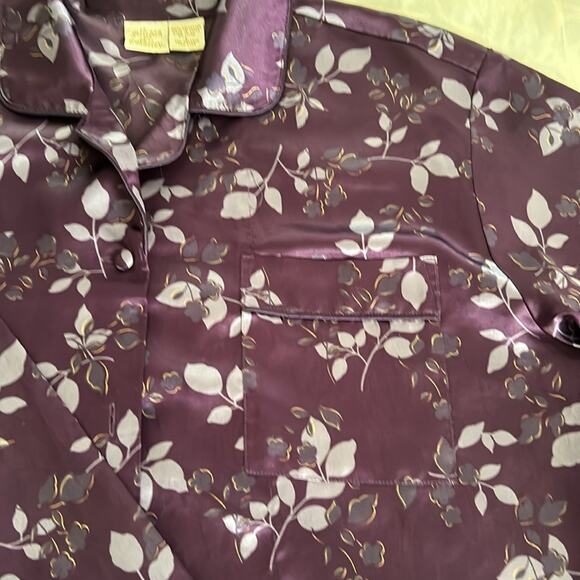 Gillian & O’Mally Womens size L Two Piece Pajama Set 100% polyester. Soft - Picture 7 of 14